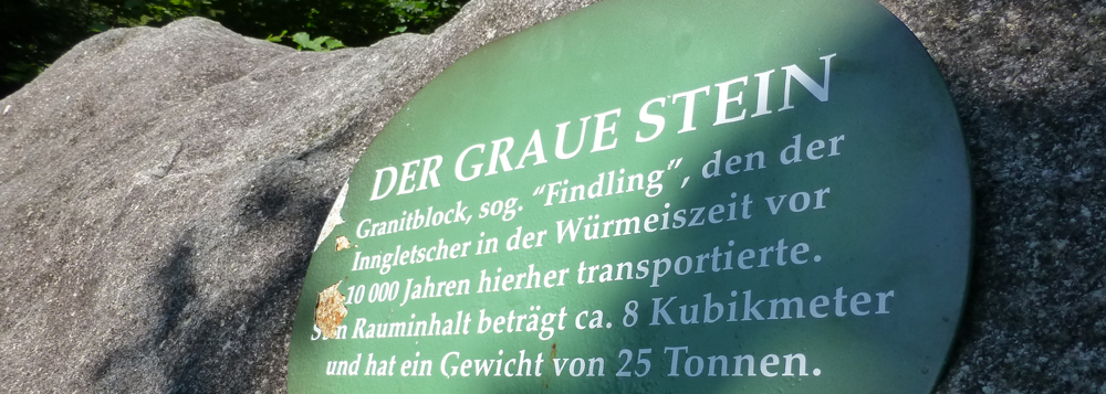 Der Graue Stein in Oberaudorf